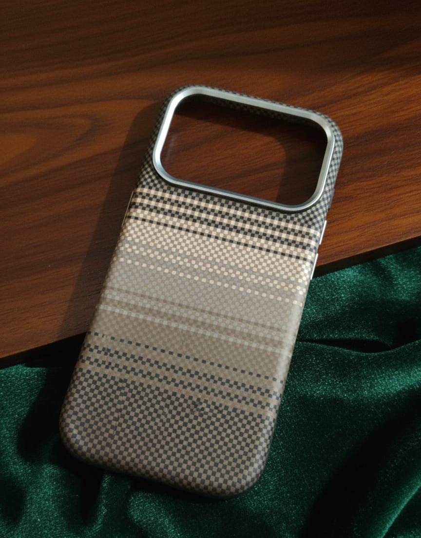 Heritage Weave MagSafe Case for iPhone 17 Pro - Sienna Check