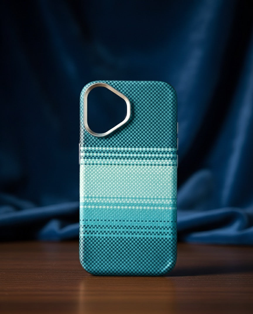 Heritage Weave MagSafe Case for iPhone 17 - Sienna Check