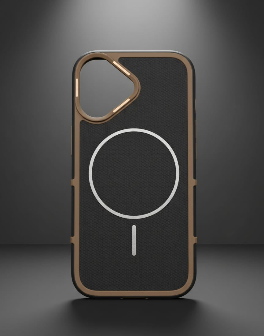 Apex Force Magsafe Case for iPhone 17: Max Drop Protection, Honeycomb Grip, & Precision Camera Control