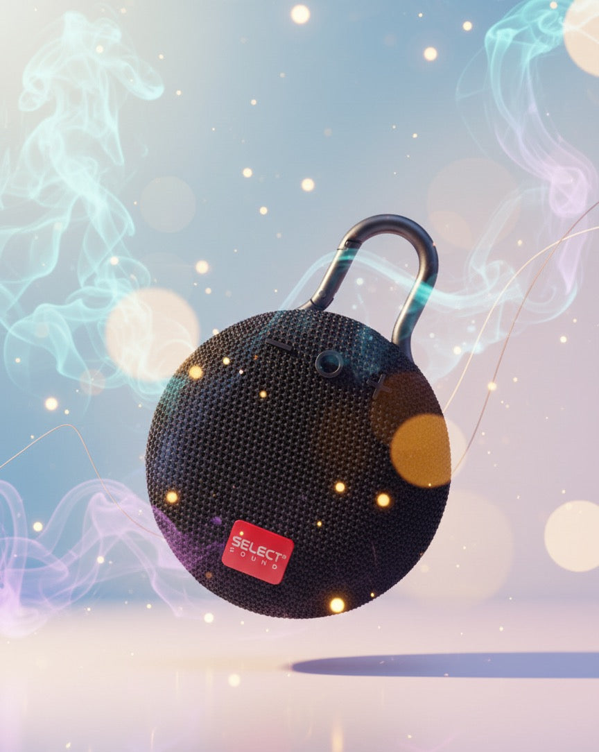 SELECT Sound™ EXPLORER | All-in-One Portable Bluetooth Speaker with Carabiner Clip, FM Radio & Micro SD Support (BT224)
