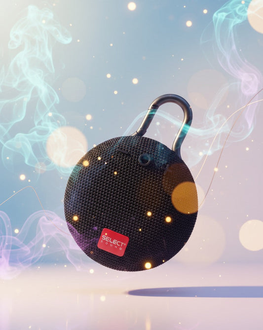 SELECT Sound™ EXPLORER | All-in-One Portable Bluetooth Speaker with Carabiner Clip, FM Radio & Micro SD Support (BT224)
