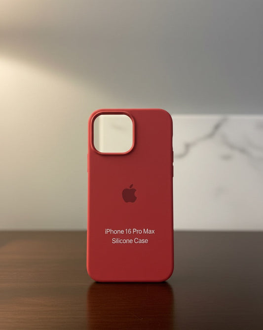 Premium Liquid Silicone Case for iPhone 16 Pro Max - Soft-Touch Finish & Full Protection
