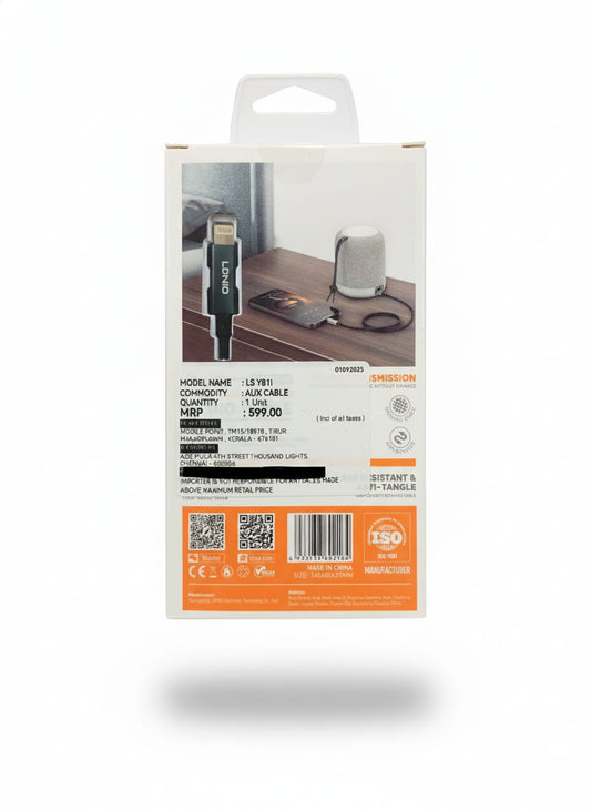 LDNIO LS-Y81i Lightning to 3.5\text{mm} Audio Cable