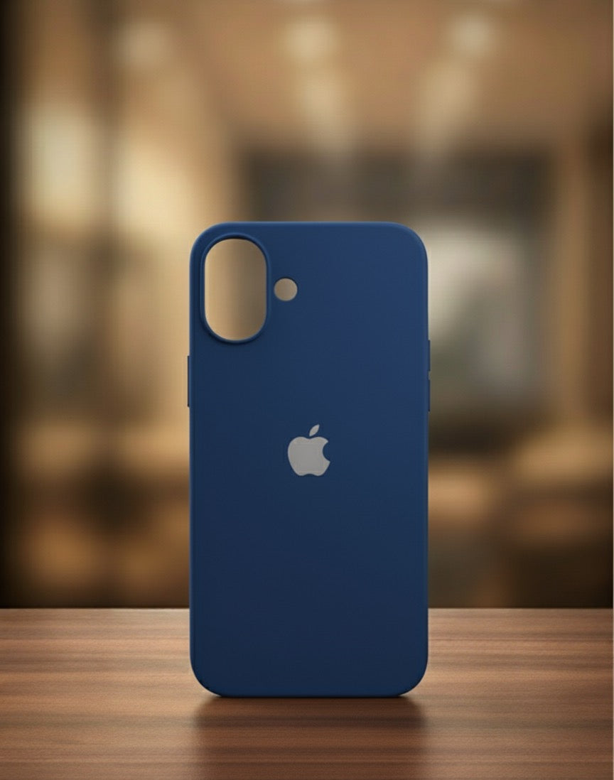 Premium Liquid Silicone Case for iPhone 16 - Soft-Touch Finish & Full Protection