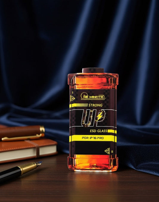 Ultimate Protection: ONE MINUTE STRONG UP ESD Glass Screen Protector for All IPhone series.