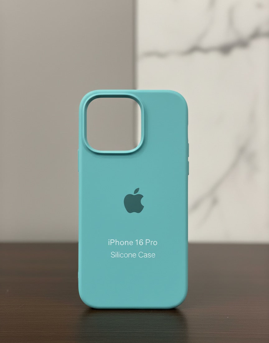 Premium Liquid Silicone Case for iPhone 16 Pro - Soft-Touch Finish & Full Protection