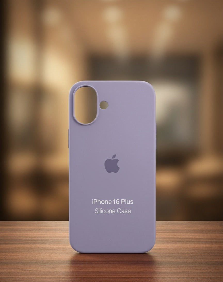 Premium Liquid Silicone Case for iPhone 16 Plus - Soft-Touch Finish & Full Protection