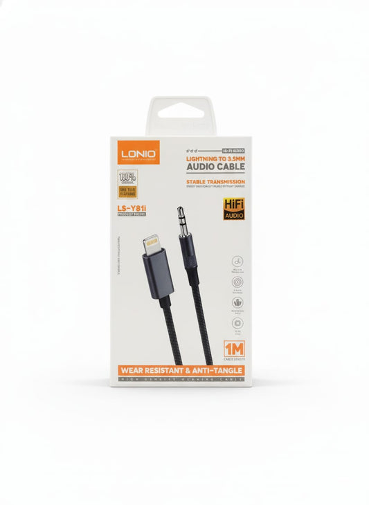 LDNIO LS-Y81i Lightning to 3.5\text{mm} Audio Cable