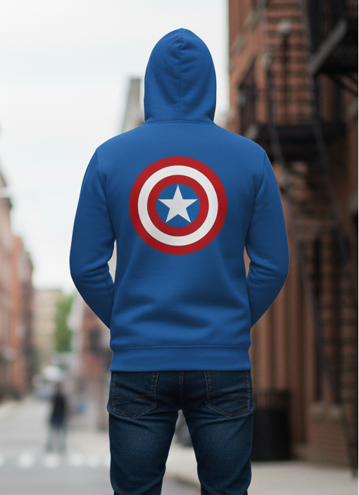 SUPER HERO SHEILD EDITION SWEATSHIRT