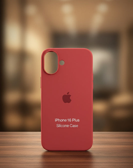 Premium Liquid Silicone Case for iPhone 16 Plus - Soft-Touch Finish & Full Protection