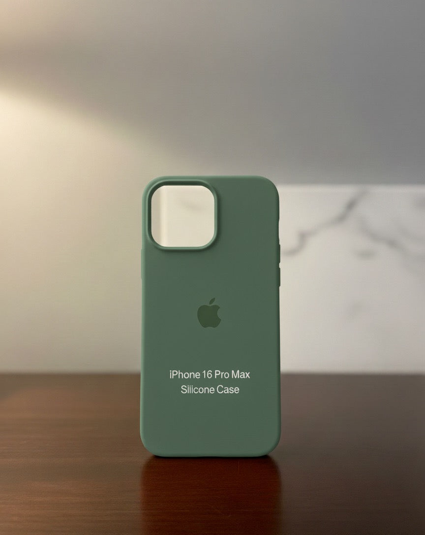 Premium Liquid Silicone Case for iPhone 16 Pro Max - Soft-Touch Finish & Full Protection