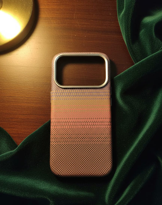Heritage Weave MagSafe Case for iPhone 17 Pro - Sienna Check