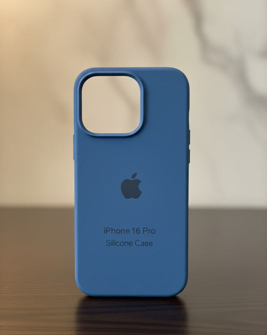 Premium Liquid Silicone Case for iPhone 16 Pro - Soft-Touch Finish & Full Protection