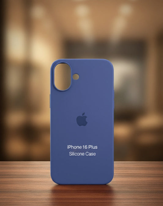 Premium Liquid Silicone Case for iPhone 16 Plus - Soft-Touch Finish & Full Protection