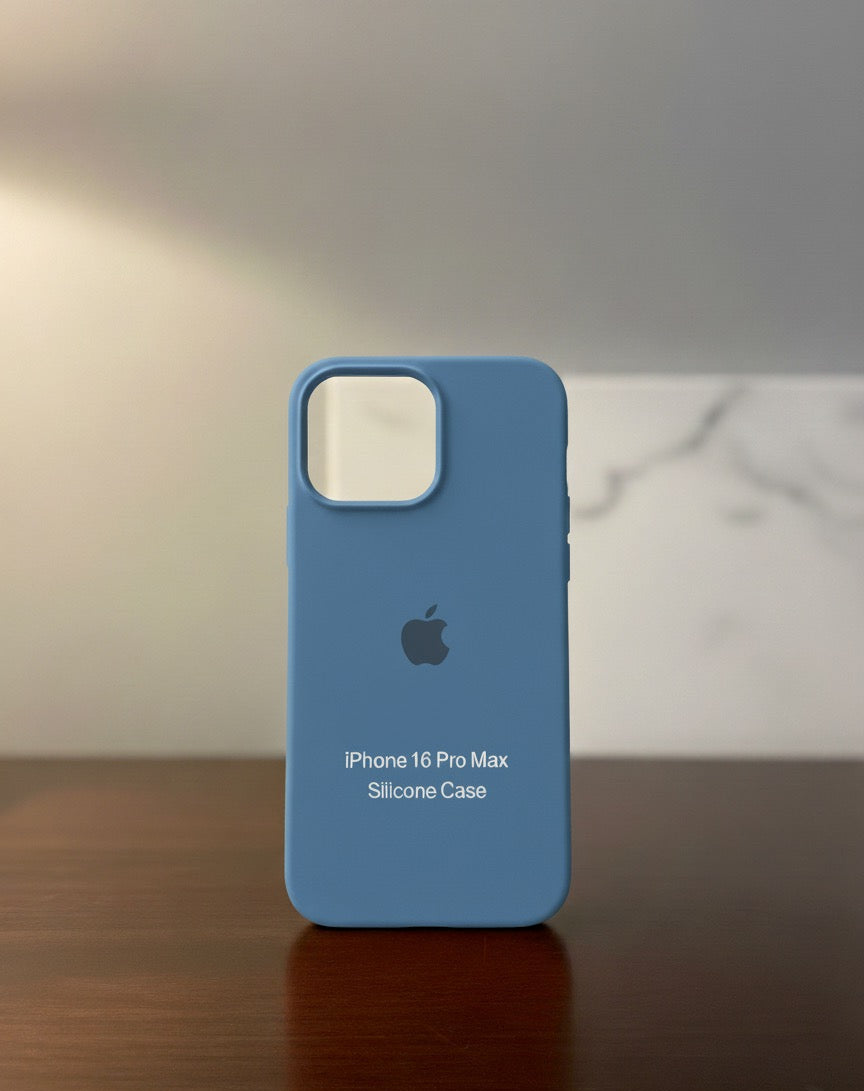 Premium Liquid Silicone Case for iPhone 16 Pro Max - Soft-Touch Finish & Full Protection